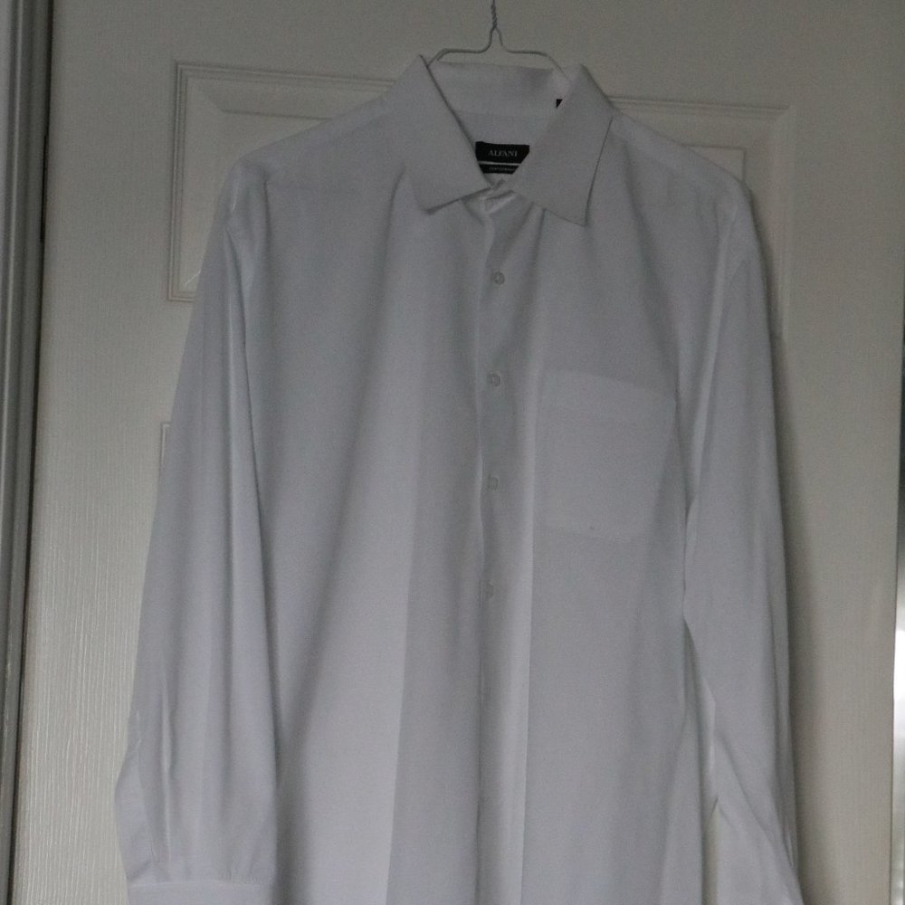 White Long sleeve Dress Shirt